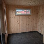 bastu med våtrumsmatta