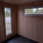 bastu med våtrumsmatta