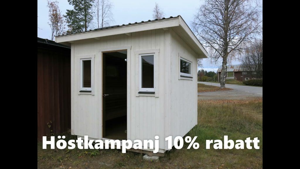 färdig bastustuga