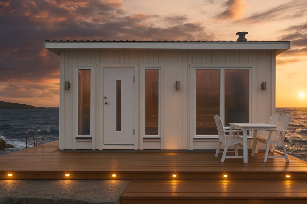 En modern bastustuga