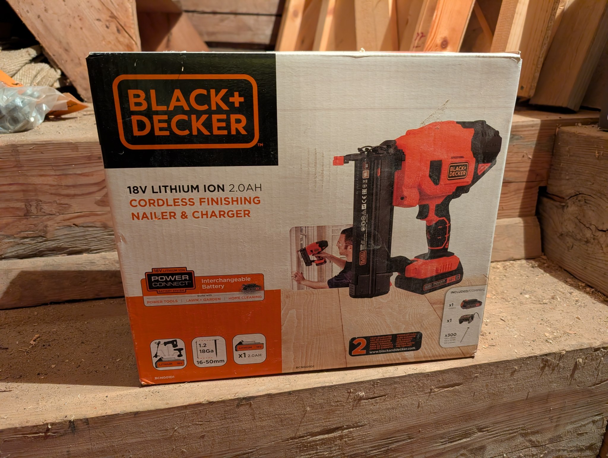 Spikpistol Black och Decker 18V