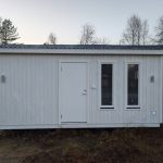 Friggebod med klick golv