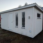 Friggebod med klick golv