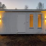 Friggebod med klick golv