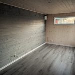 Friggebod med klick golv