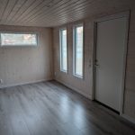 Friggebod med klick golv