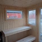 Bastu för rekreation, vila och värme