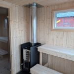 Bastu för rekreation, vila och värme