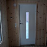 Bastustuga med litet omklädningsrum